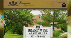 Desktop Screenshot of brandywineapartmentsdelaware.com